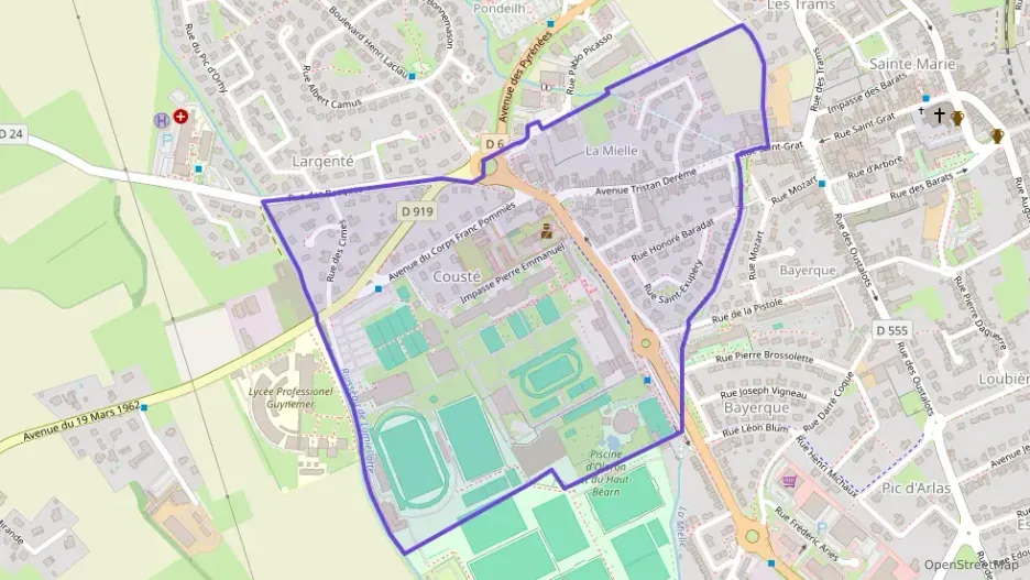 Appartement 66 m² quatre pièces à vendre à Oloron-Sainte-Marie