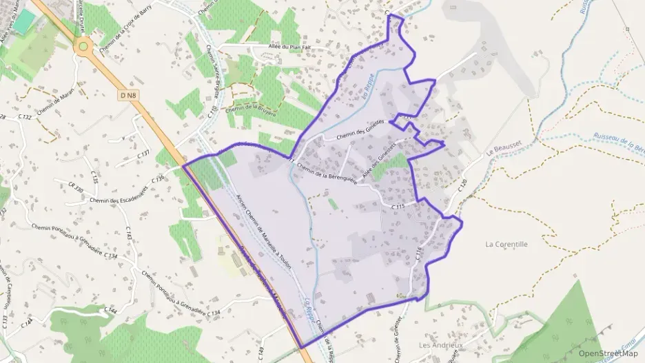 Appartement 128 m² quatre pièces à vendre à Le Beausset