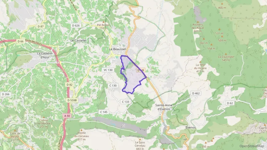 Appartement 80 m² quatre pièces à vendre à Le Beausset