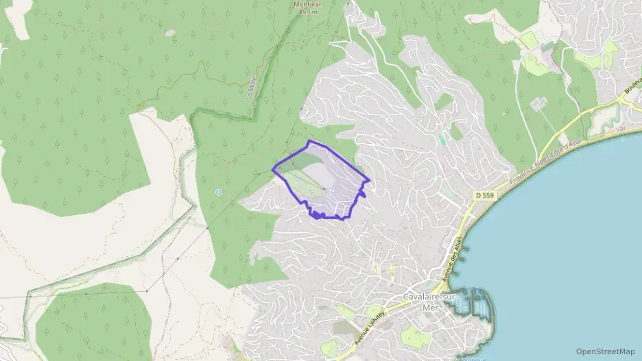 Appartement 45 m² deux pieces à vendre à Cavalaire-sur-Mer