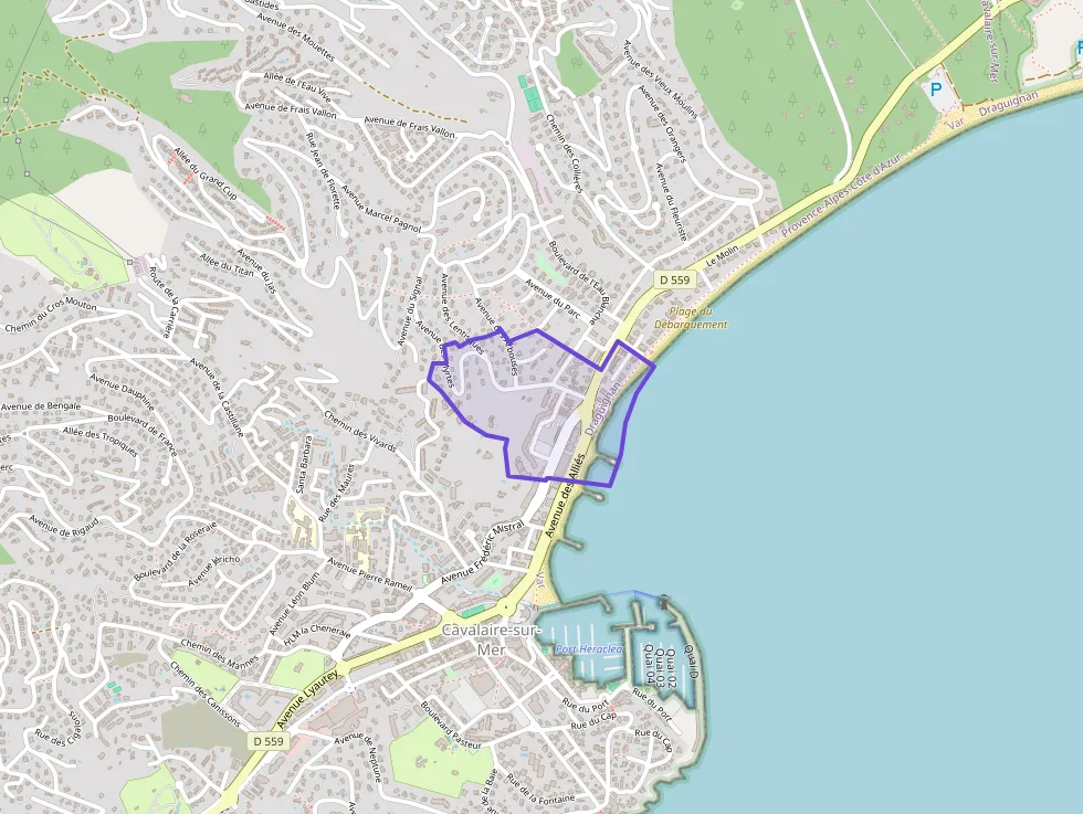 Appartement 36 m² une piece à vendre à Cavalaire-sur-Mer