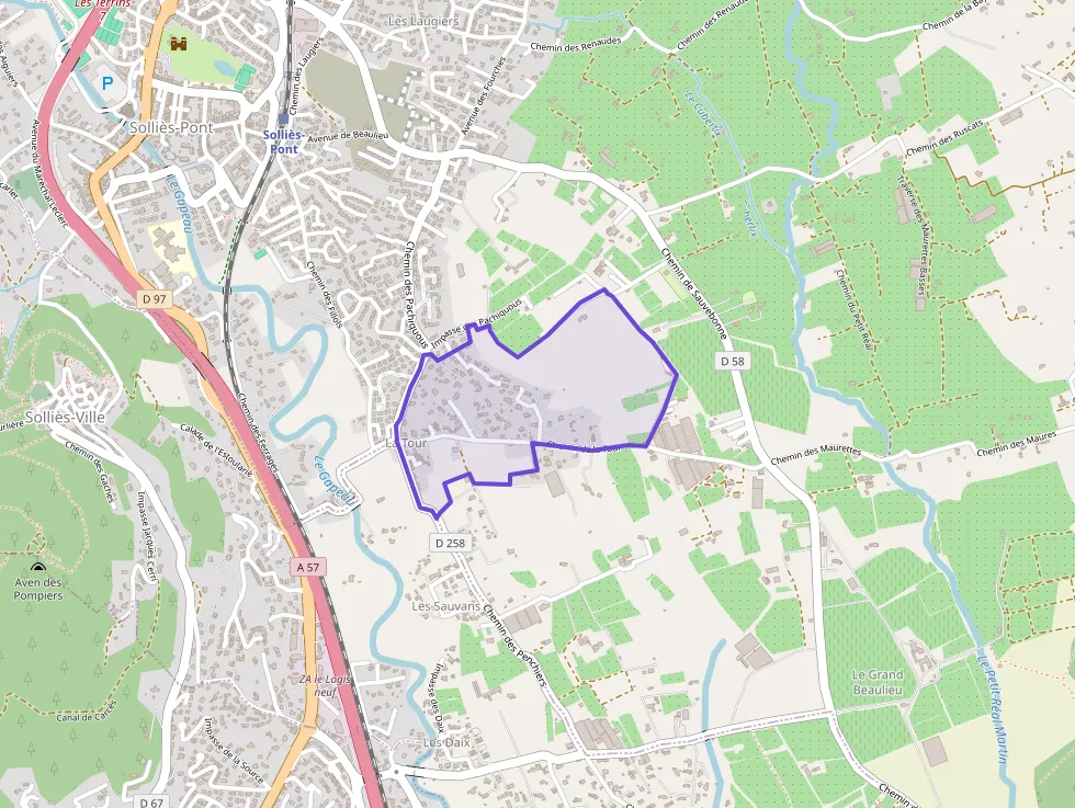 Appartement 91 m² trois pièces à vendre à Solliès-Pont