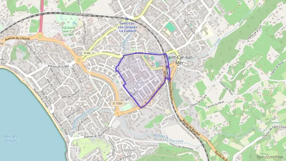 Appartement 100 m² quatre pièces à vendre à Saint-Cyr-sur-Mer