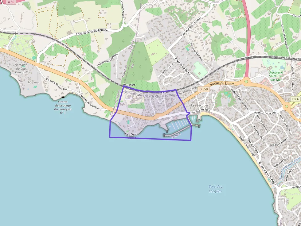 Appartement 28 m² deux pieces à vendre à Saint-Cyr-sur-Mer