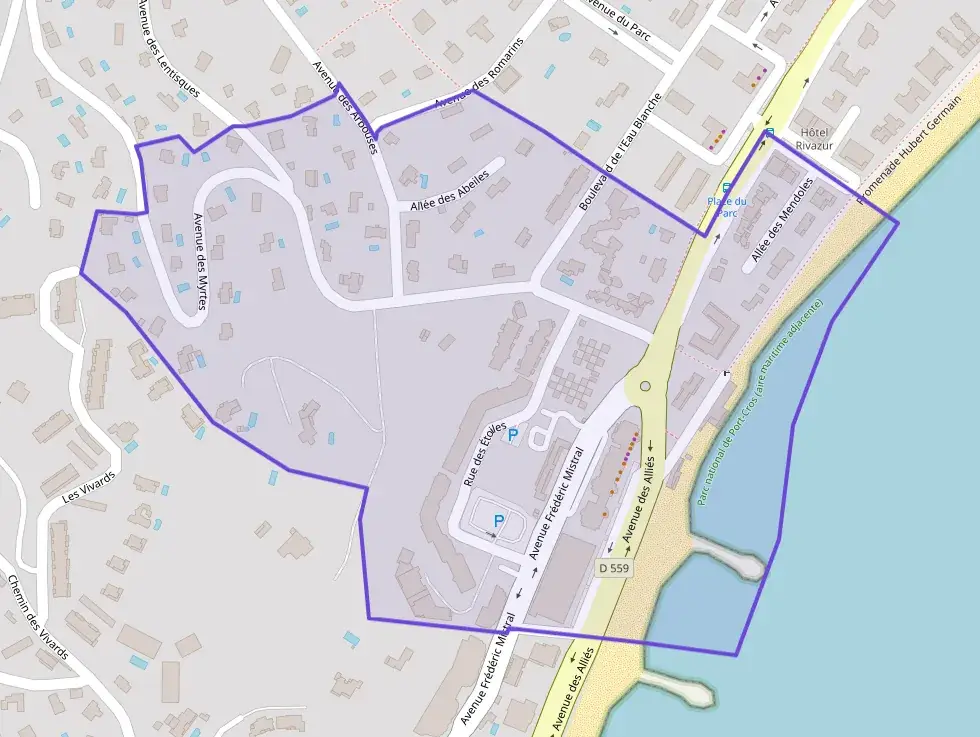 Appartement 37 m² deux pieces à vendre à Cavalaire-sur-Mer