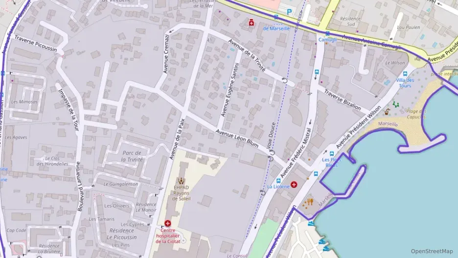 Appartement 60 m² trois pièces à vendre à La Ciotat Appartement 60 m² trois pièces à vendre à La Ciotat