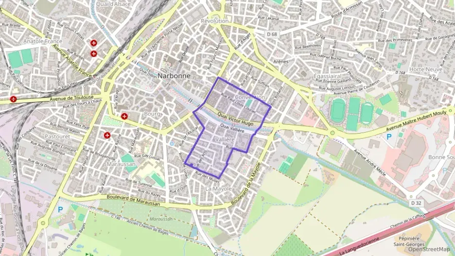 Appartement 36 m² deux pieces à vendre à Narbonne