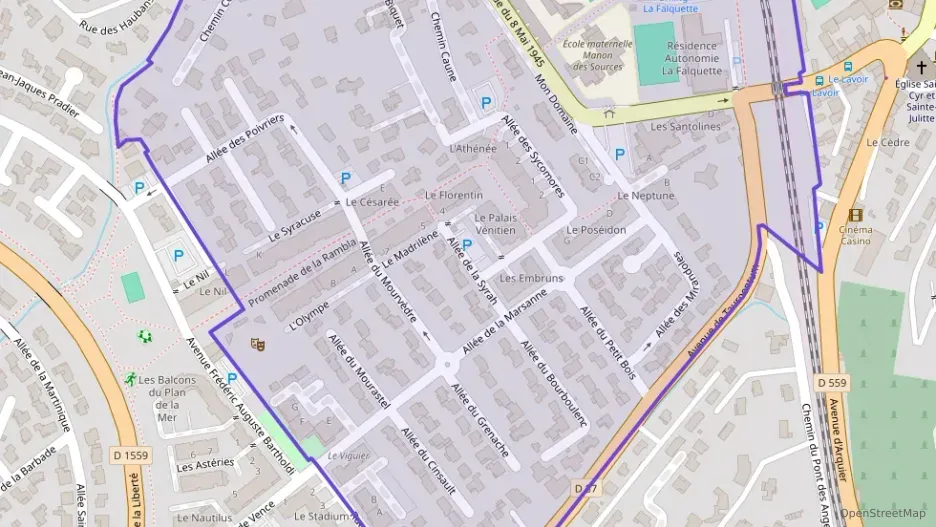 Appartement 77 m² quatre pièces à vendre à Saint-Cyr-sur-Mer