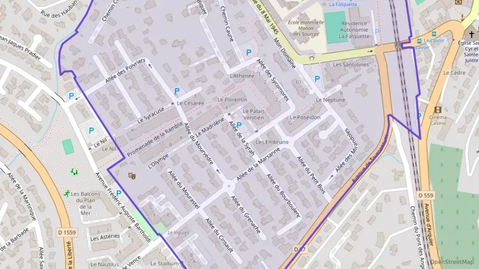 Appartement 43 m² deux pieces à vendre à Saint-Cyr-sur-Mer