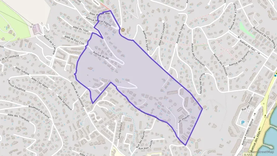 Appartement 82 m² quatre pièces à vendre à Cavalaire-sur-Mer