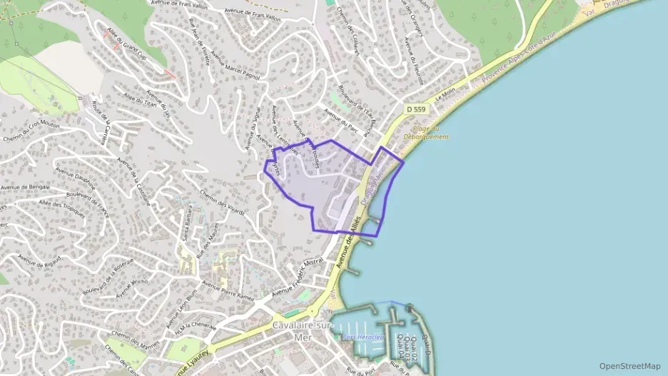 Appartement 114 m² quatre pièces à vendre à Cavalaire-sur-Mer