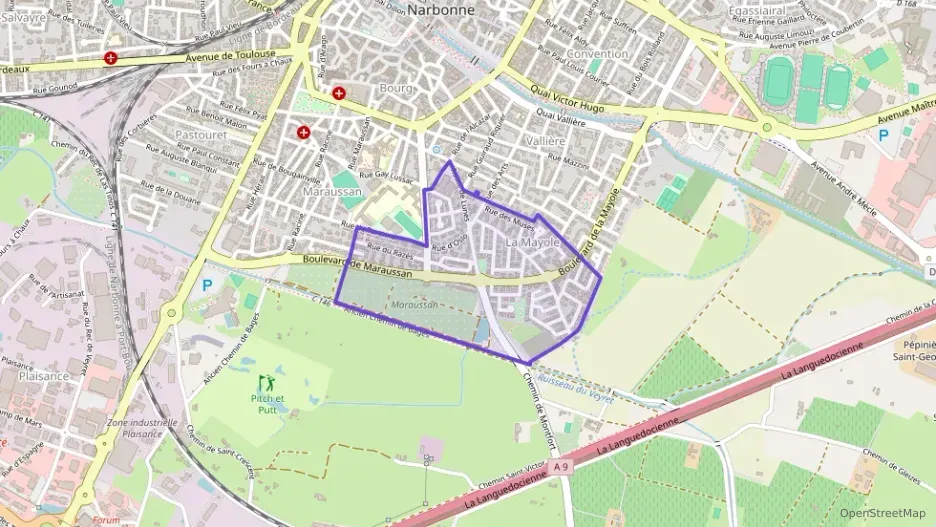 Appartement 60 m² trois pièces à vendre à Narbonne