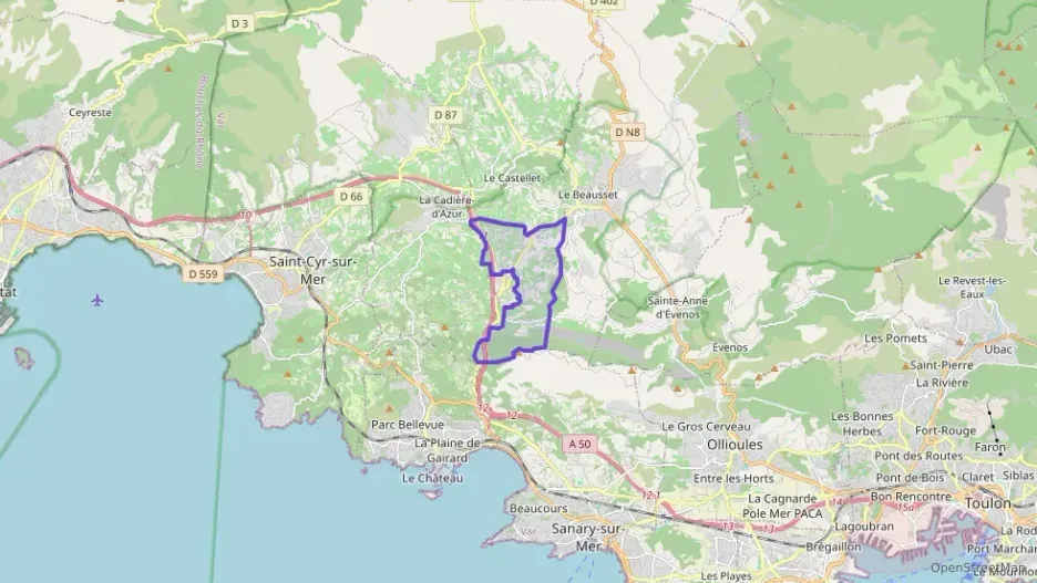 Appartement 92 m² trois pièces à vendre à Le Castellet