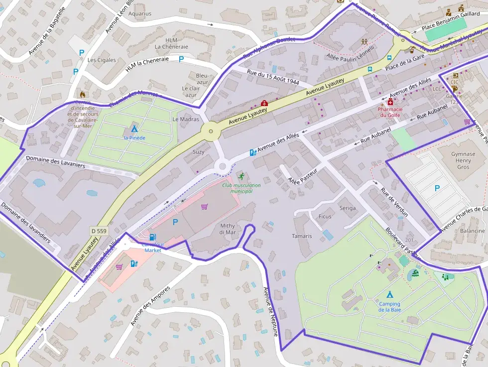 Appartement 72 m² trois pièces à vendre à Cavalaire-sur-Mer