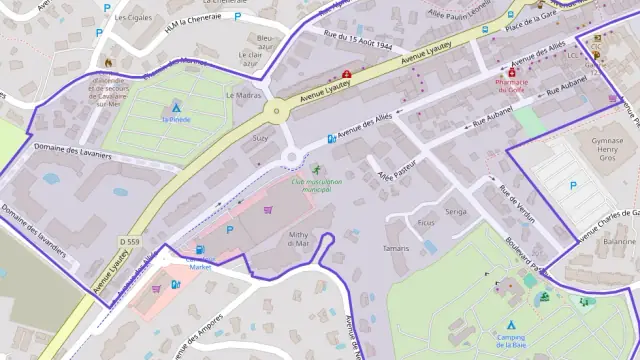 Appartement 44 m² deux pieces à vendre à Cavalaire-sur-Mer