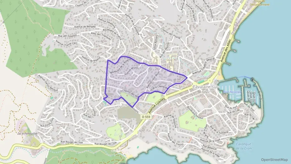 Appartement 96 m² trois pièces à vendre à Cavalaire-sur-Mer