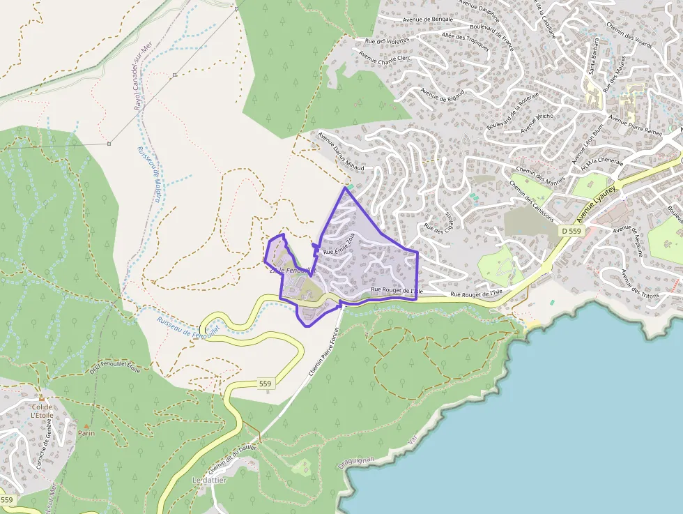 Appartement 58 m² trois pièces à vendre à Cavalaire-sur-Mer