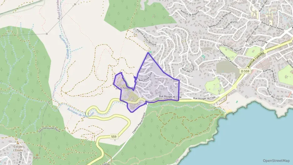 Appartement 58 m² trois pièces à vendre à Cavalaire-sur-Mer