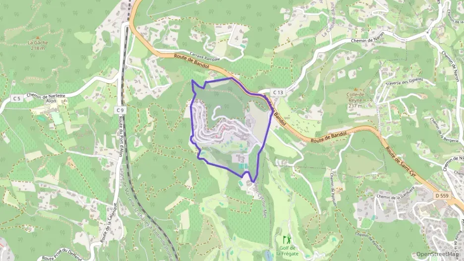 Appartement 46 m² deux pieces à vendre à Saint-Cyr-sur-Mer Appartement 46 m² deux pieces à vendre à Saint-Cyr-sur-Mer