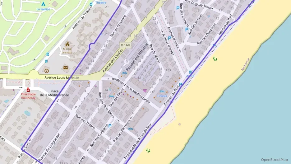 Appartement 48 m² trois pièces à vendre à Narbonne