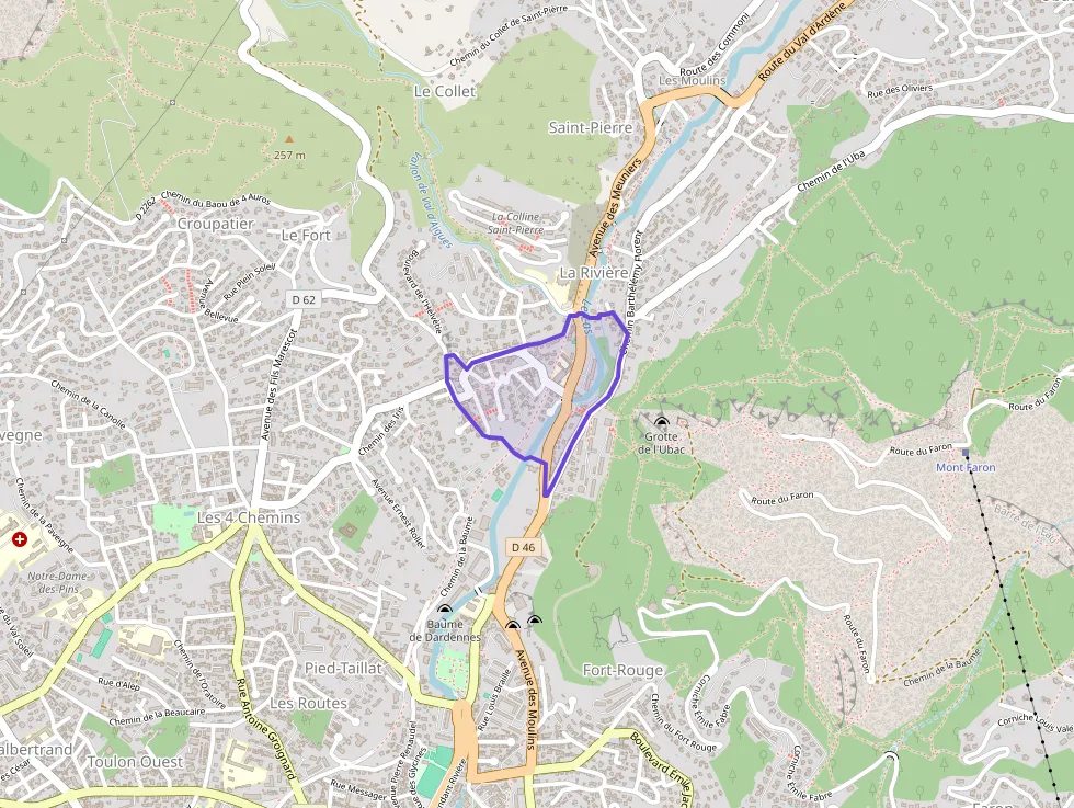 Appartement 45 m² deux pieces à vendre à Toulon