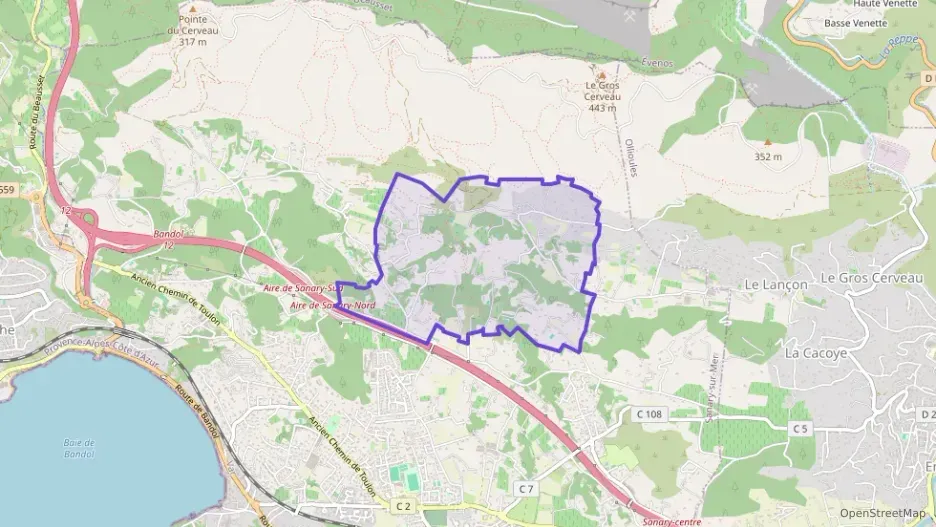 Appartement 140 m² quatre pièces à vendre à Sanary-sur-Mer