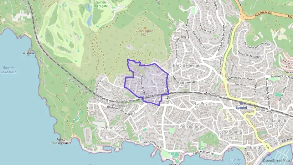 Appartement 62 m² trois pièces à vendre à Bandol
