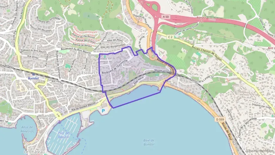 Appartement 69 m² trois pièces à vendre à Bandol