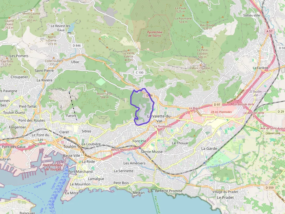 Appartement 38 m² une piece à vendre à Toulon