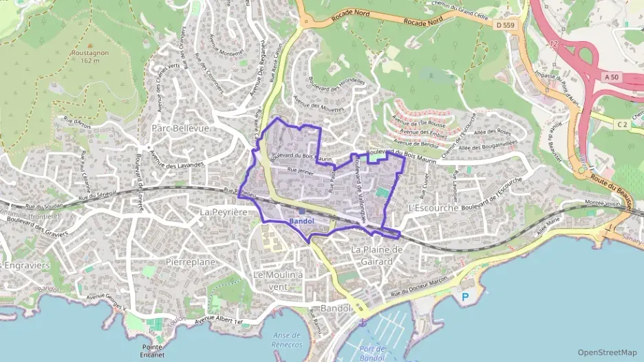 Appartement 65 m² trois pièces à vendre à Bandol