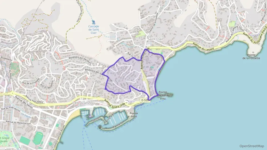 Appartement 54 m² trois pièces à vendre à Le Lavandou