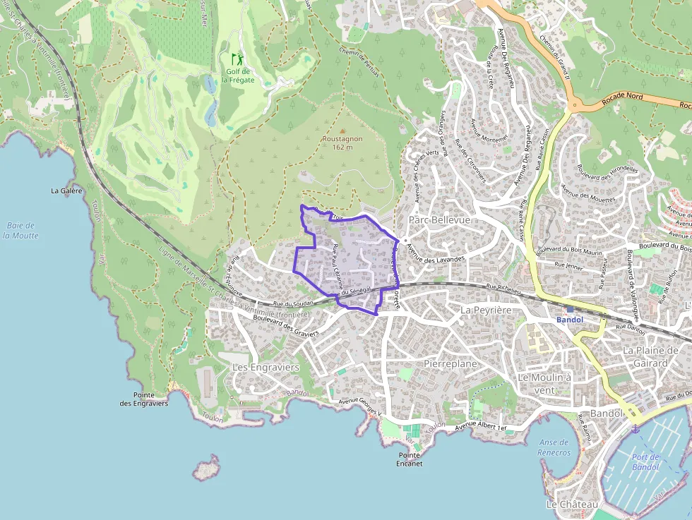 Appartement 57 m² trois pièces à vendre à Bandol