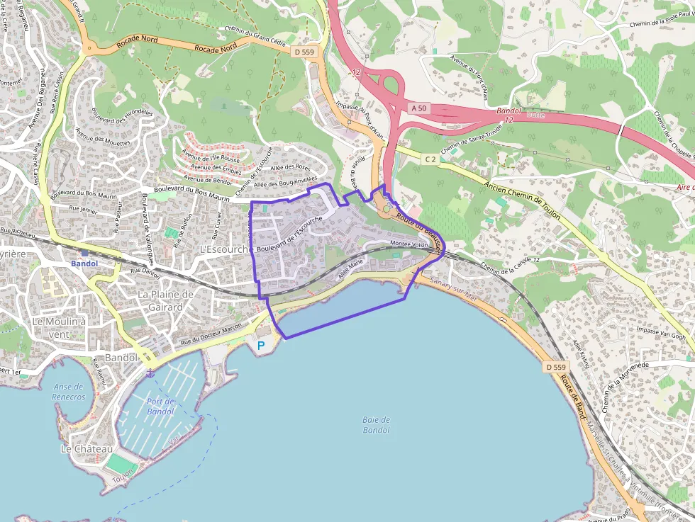 Appartement 55 m² deux pieces à vendre à Bandol