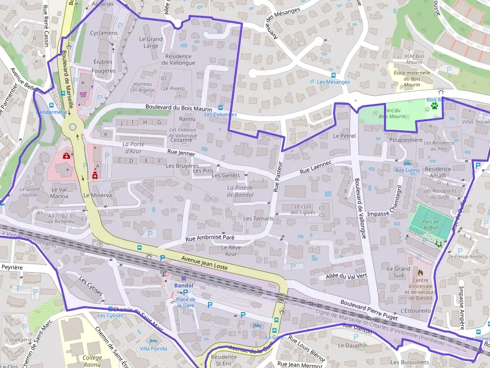 Appartement 45 m² trois pièces à vendre à Bandol