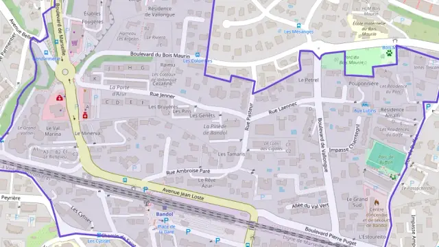 Appartement 45 m² trois pièces à vendre à Bandol