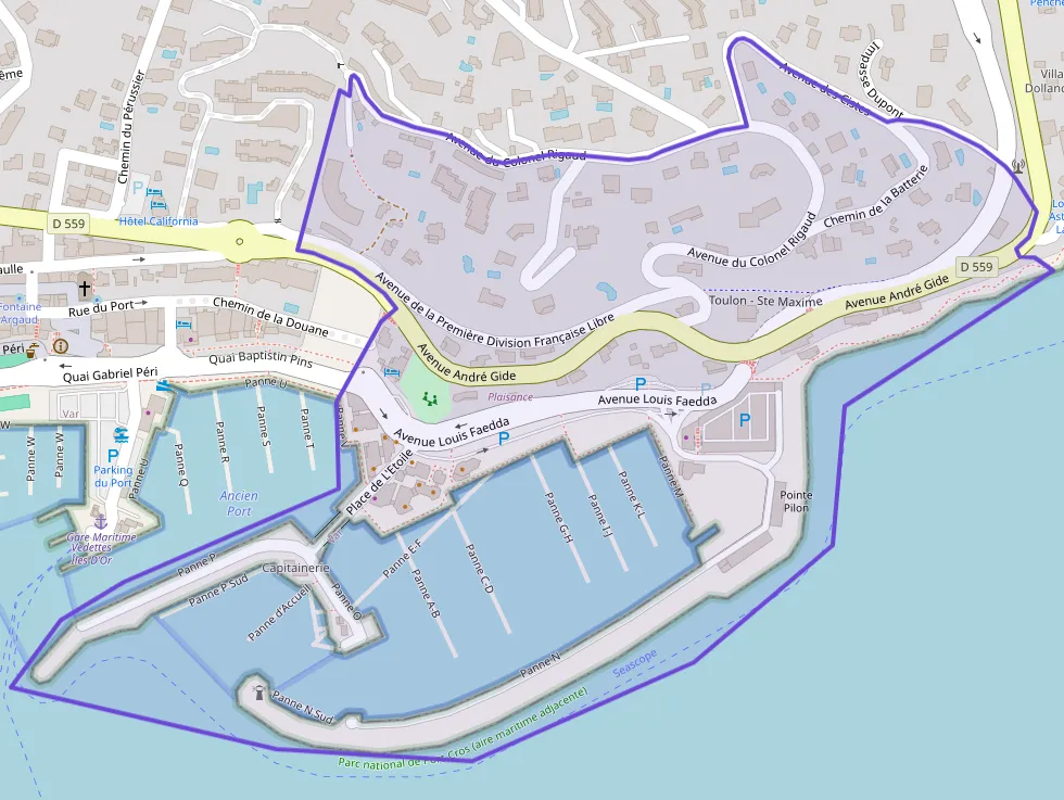 Appartement 47 m² deux pieces à vendre à Le Lavandou