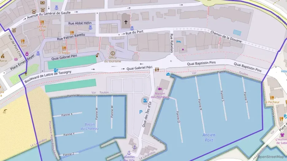 Appartement 111 m² quatre pièces à vendre à Le Lavandou