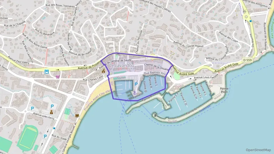 Appartement 63 m² trois pièces à vendre à Le Lavandou