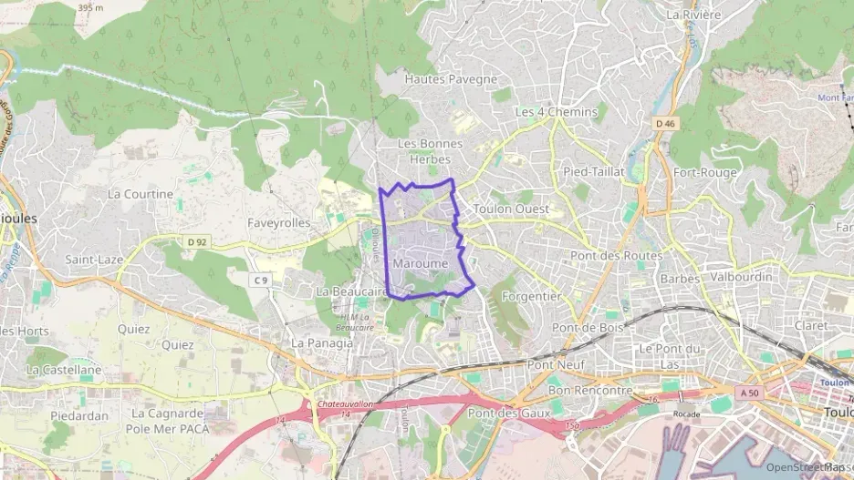 Appartement 57 m² trois pièces à vendre à Toulon