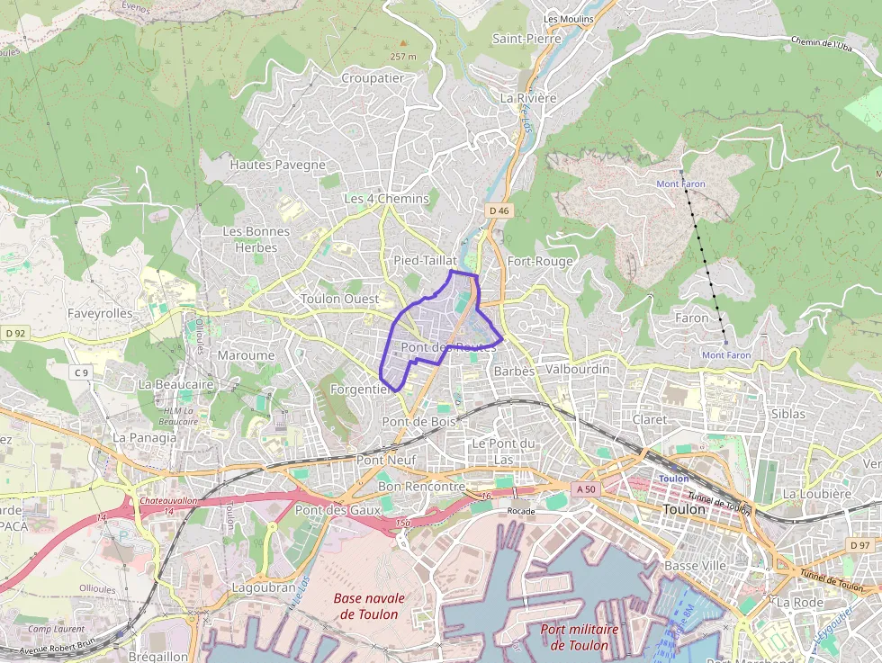 Appartement 29 m² deux pieces à vendre à Toulon