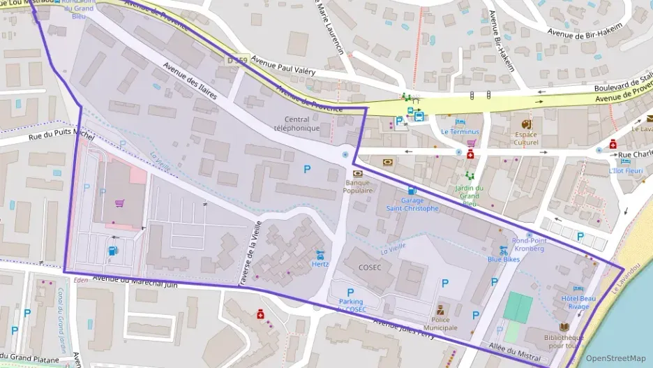 Appartement 62 m² trois pièces à vendre à Le Lavandou