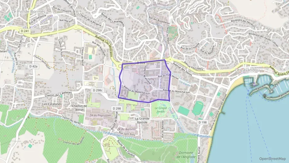 Appartement 42 m² deux pieces à vendre à Le Lavandou