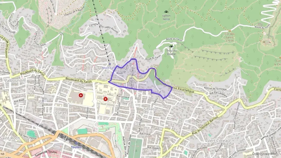 Appartement 42 m² deux pieces à vendre à Toulon Appartement 42 m² deux pieces à vendre à Toulon