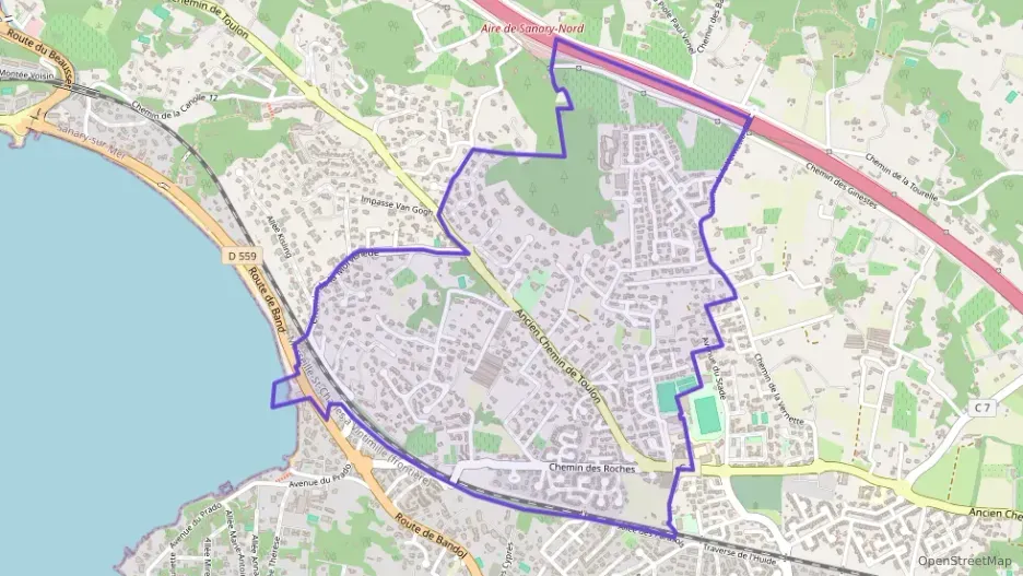 Appartement 137 m² trois pièces à vendre à Sanary-sur-Mer