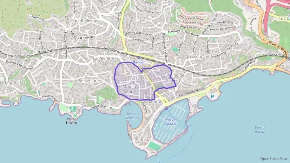 Appartement 54 m² trois pièces à vendre à Bandol Appartement 54 m² trois pièces à vendre à Bandol