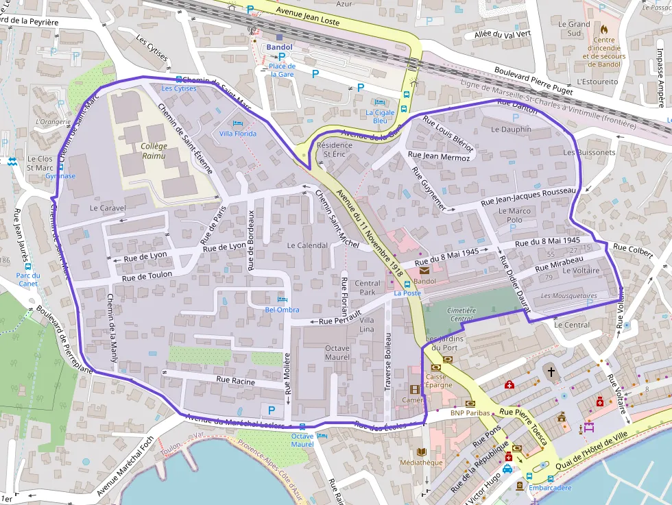 Appartement 40 m² deux pieces à vendre à Bandol