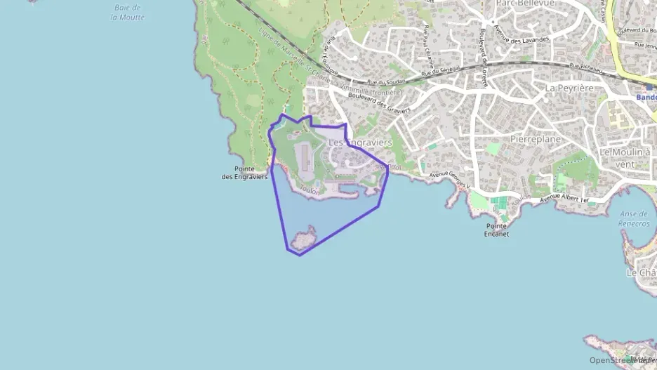 Appartement 45 m² deux pieces à vendre à Bandol