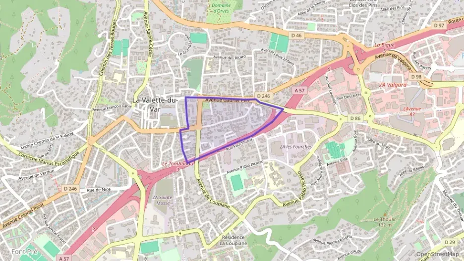 Appartement 70 m² quatre pièces à vendre à La Valette-du-Var Appartement 70 m² quatre pièces à vendre à La Valette-du-Var