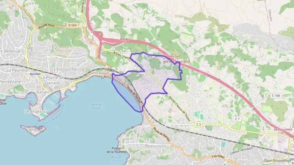 Appartement 87 m² trois pièces à vendre à Sanary-sur-Mer Appartement 87 m² trois pièces à vendre à Sanary-sur-Mer