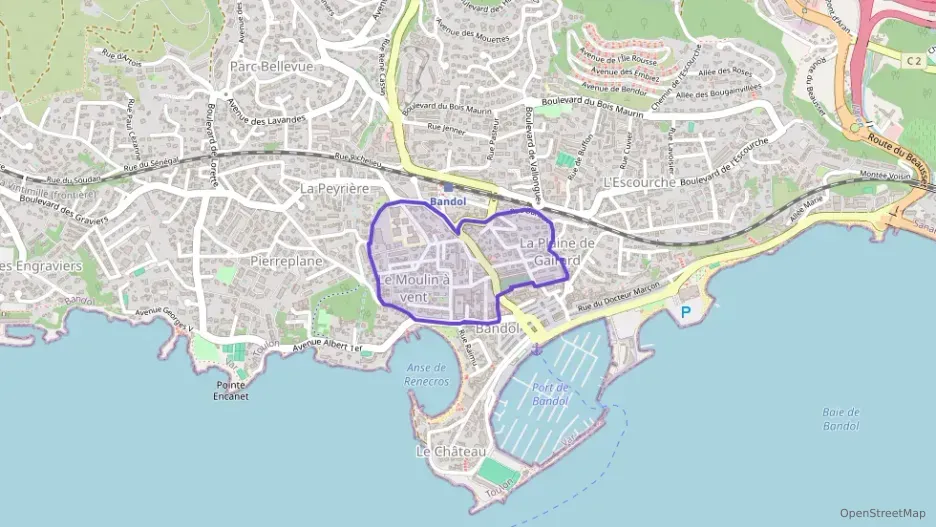 Appartement 34 m² deux pieces à vendre à Bandol